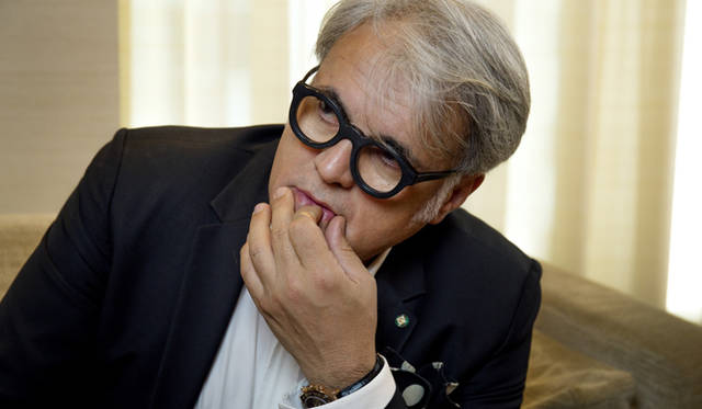 デザイナーのジュゼッペ・ザノッティ氏