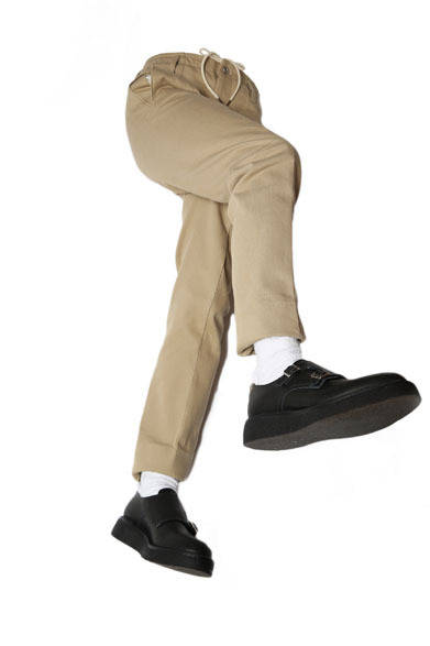 MIN DENIM SLACKS SLIM TAPERED “BEIGE（S～L）2万1600円