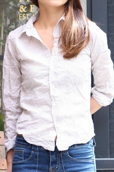 <br />レディスシャツ「BARRY/BKPD」 2万2680円<br /><br />