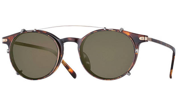 <strong>EYEVAN｜アイヴァン</strong>　「EYEVAN 7285」フレーム3万3000円、サードコレクション クリップオン1万7000円（以下すべて税抜）