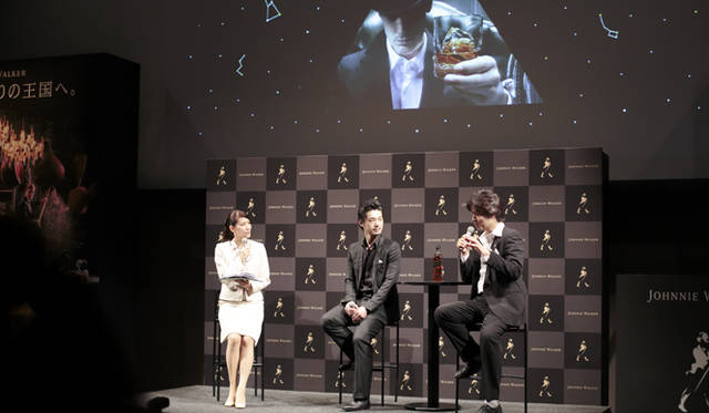 <br />マスコミ向けの体験会では、俳優の平山浩行さんとプラネタリウム・クリエーターの大平貴之さんによるトークショーがおこなわれた