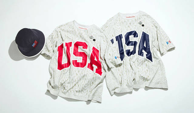 <strong>AMERICAN RAG CIE｜アメリカンラグ シー</strong>　「AMERICAN RAG CIE SHIBUYA」　渋谷店リニューアルオープン限定別注アイテム「VOTE×AMERICAN RAG CIE」Tシャツ各1万2000円（税抜）、ハット6800円（税抜）