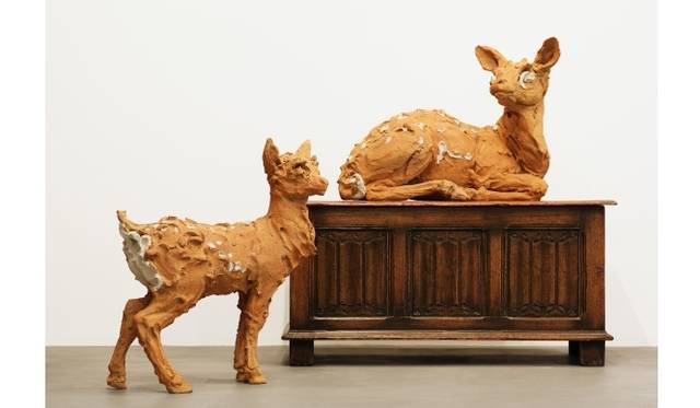 <strong>ART｜イギリス人アーティスト、ステファニー・クエール展をPOSTで開催</strong>　Deer & Fawn