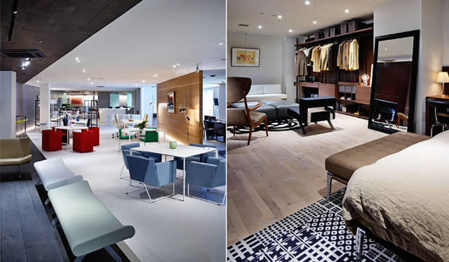 <strong>Cassina ixc.｜カッシーナ・イクスシー</strong>　カッシーナ・イクスシー青山本店3階 リニューアルオープン Photo by Nacása&Partners