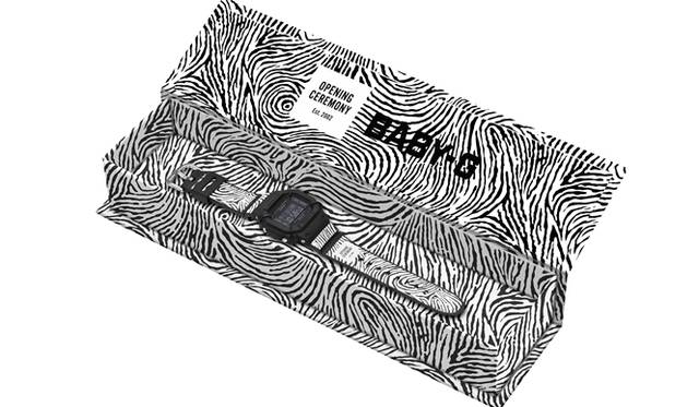 <strong>BABY-G×OPENING CEREMONY｜コラボのBABY-Gを限定ショップで発売</strong>　ホワイト×ブラック　1万3000円