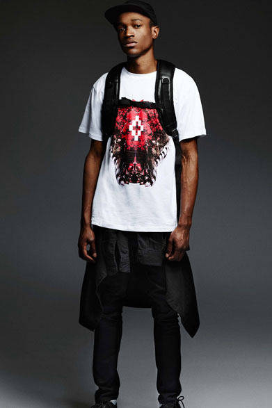 <strong>MARCELO BURLON COUNTY OF MILAN</strong>　2014-15年秋冬コレクション世界先行発売　COBRA WHITE 2万7000円（税抜）