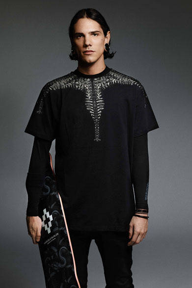 <strong>MARCELO BURLON COUNTY OF MILAN</strong>　2014-15年秋冬コレクション世界先行発売　WING BONES 2万7000円（税抜）