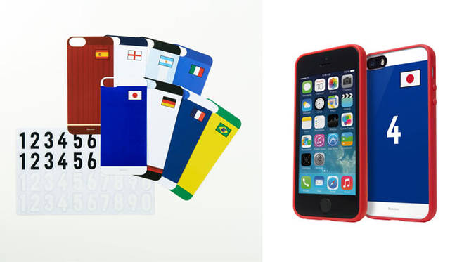 <strong>HYPER MARKET｜ハイパーマーケット</strong>　「Bluevision Composite for iPhone 5s/5 World Cup Edition」2362円（税抜）