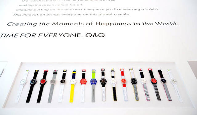 <strong>Q&Q</strong>　「Q&Q SmileSolar」ポップアップストア