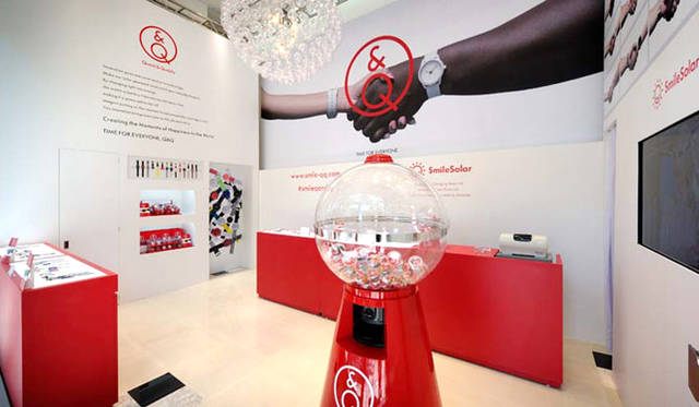 <strong>Q&Q</strong>　「Q&Q SmileSolar」ポップアップストア