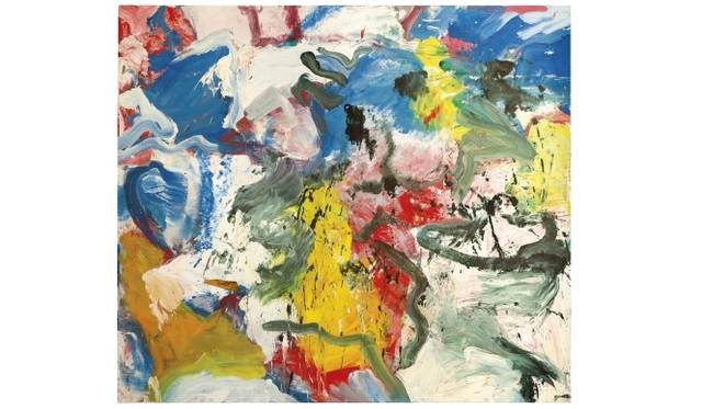 <strong>ART｜東京国立近代美術館で『現代美術のハードコアはじつは世界の宝である展』</strong>　ウィレム・クーニング《無題 V》1975年　ヤゲオ財団蔵　© The  Willem de Kooning Foundation, New York/ARS, N.Y./JASPAR, Tokyo, 2014 E0987