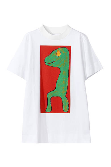<strong>MARNI｜アウトサイダー アートを用いたアイテムを発表</strong>　レディスTシャツ　3万4000円（税抜）