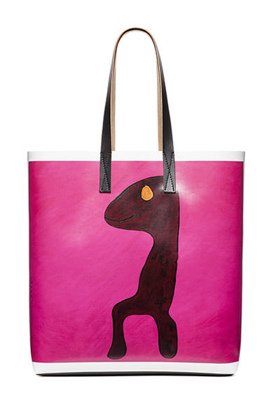 <strong>MARNI｜アウトサイダー アートを用いたアイテムを発表</strong>　バッグ[H37×W36×D8]　3万4000円（税抜）