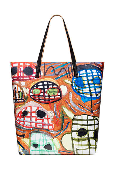 <strong>MARNI｜アウトサイダー アートを用いたアイテムを発表</strong>　バッグ[H37×W36×D8]　3万4000円（税抜）