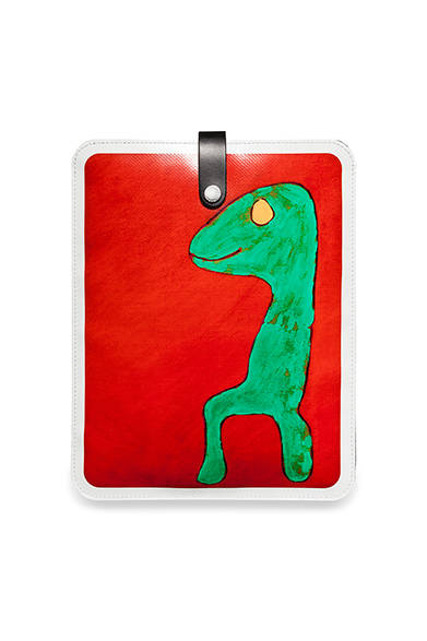 <strong>MARNI｜アウトサイダー アートを用いたアイテムを発表</strong>　ipadケース（メンズのみ）　2万8000円（税抜）