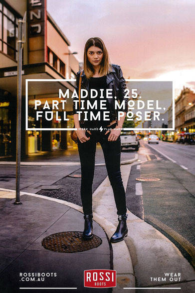 <strong>ROSSI BOOTS｜ロッシーブーツ</strong>　2014-15年秋冬キャンペーンビジュアル