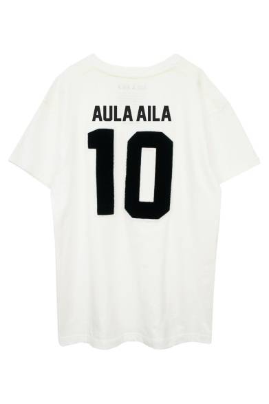 <strong>ULA AILA × LPD NEW YORK｜10周年記念のコラボTシャツ発売</strong>　ホワイト　9800円（税抜）