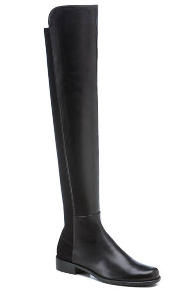 <strong>STUART WEITZMAN｜シグネチャーブーツのオーダーイベントを開催</strong>　ブーツ Black Nappa 11万5000円（税抜）