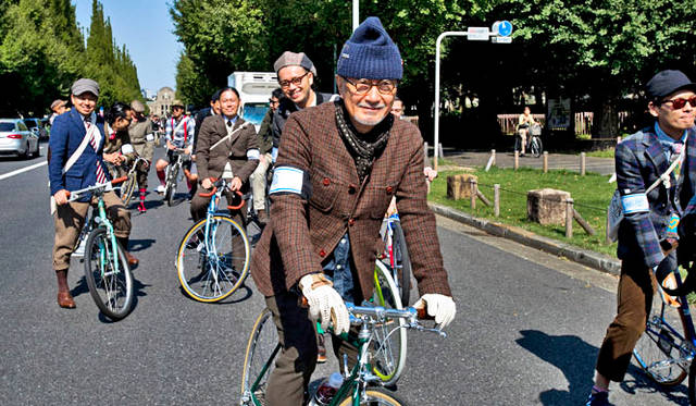 <strong>Tweed Run TOKYO｜ツイードラン 東京</strong>　「Tweed Run TOKYO 2013」の様子
