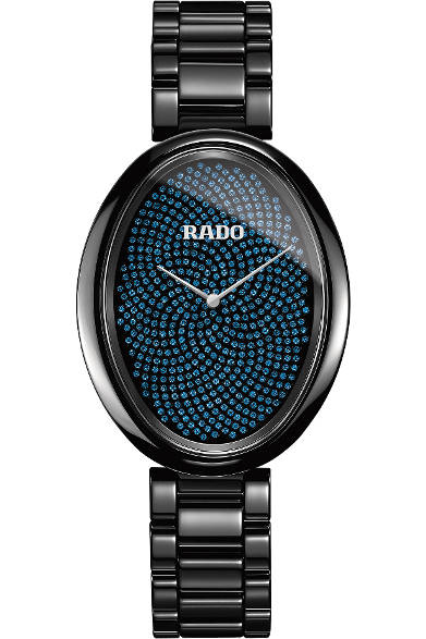 ラドーエセンサ セラミック タッチ フィボナッチ<br />534個のブルーサファイア（0.907ct）／118万8000円