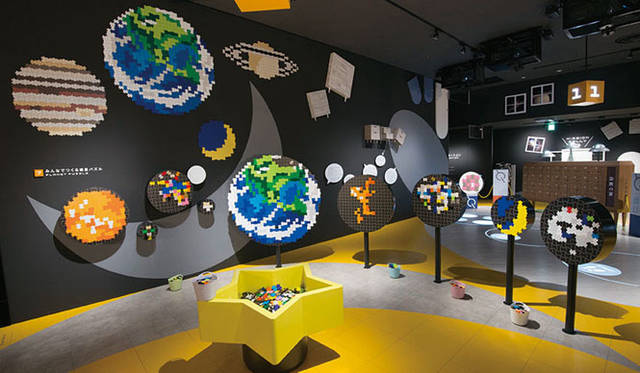 <strong>宇宙ミュージアム「TeNQ（テンキュー）」</strong>　惑星パズル