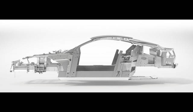 96_VH_architecture 2003年以降、アストンマーティンのニューモデルに採用される独自開発のボディ構造が、VH(バーティカル・ホリゾンタル)アーキテクチャーと呼ばれる接着剤を使った軽量アルミスペースフレームだ