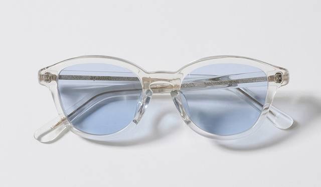 <strong>beautiful people×ayame｜コラボサングラス発売＆トランクショー開催</strong>　サングラス　ブルー　3万2000円