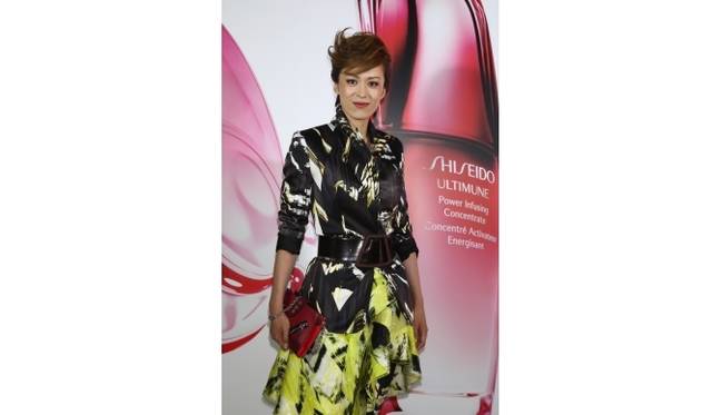 <strong>SHISEIDO｜新美容液「SHISEIDOアルティミューン」発売記念パーティ開催</strong>　蘭寿とむさん