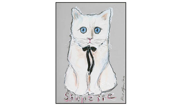 Choupette 改め“Shupette”としてクリスマスに登場！
