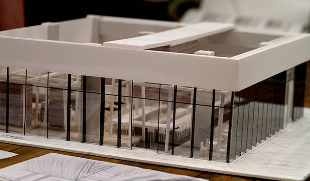 中村氏によるピルエットの模型