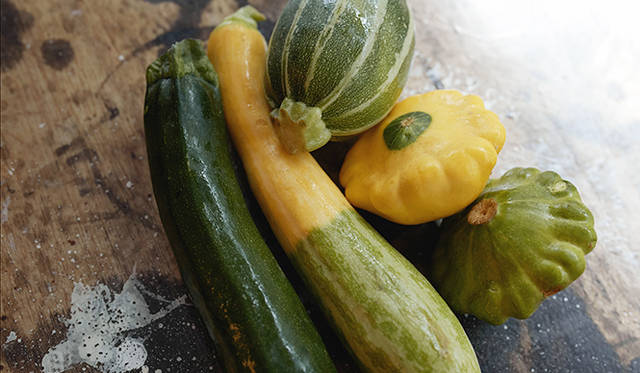 pirouette_665_54 色とりどりのズッキーニ