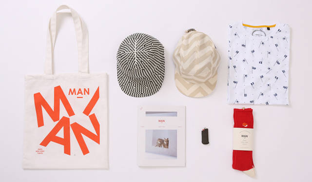 「MAN pop up stand in ÉDIFICE」での商品購入者を対象に抽選でプレゼントされる、数量限定のスペシャルボックス