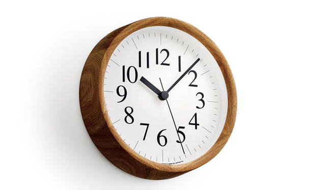 <strong>Lemnos｜タカタレムノス</strong>　Clock B / ナチュラル（YK14-06 NT）