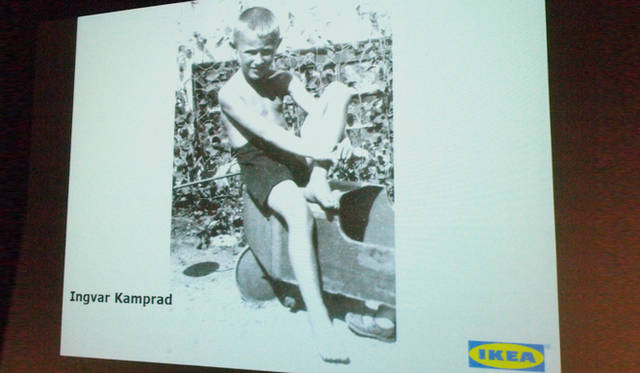 プレゼンテーション時のスライド