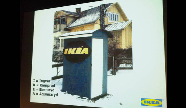 プレゼンテーション時のスライド