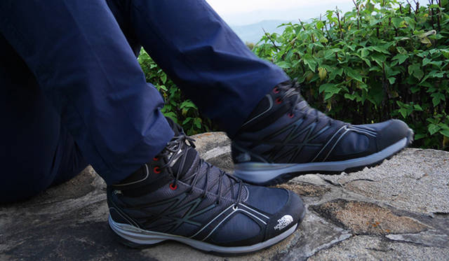 「Ultra Hike Mid GORE-TEX」2万2000円（税抜／ザ・ノース・フェイス原宿店  Tel. 03-5466-9278）