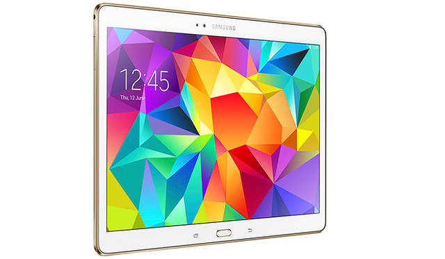 GALAXY Tab Sはスーパー有機EL（Super AMOLED）ディスプレイを搭載