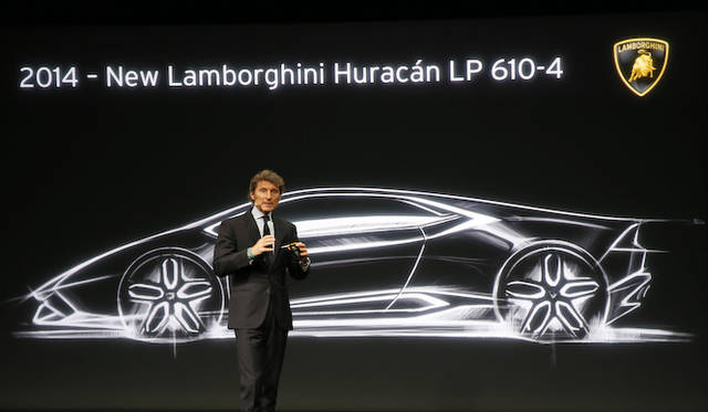 プレゼンテーションをおこなう同社CEOのステファン・ヴィンケルマン氏