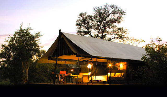 4.南アフリカ・クルーガー国立公園「Honeyguide Tented Safari Camps」