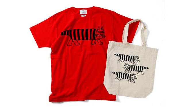 LISA LARSON「Sync. × BEAMS T TEE “MIKEY”」5184円、「Sync. × BEAMS T SIMPLE TOTE BAG “MIKEY”」2700円　© Lisa & Johanna Larson