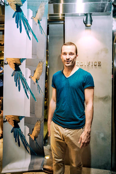 エディフィス東京でおこなわれた「MAN pop up stand in ÉDIFICE」<br />©mAsAkI / ©DOOD