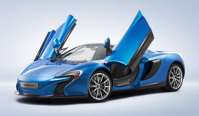 マクラーレン スペシャル オペレーションズ 650S スパイダーは、マクラーレン・ニューポートビーチとマクラーレン・オートモーティブのディレクターによる特別コラボレーションモデル