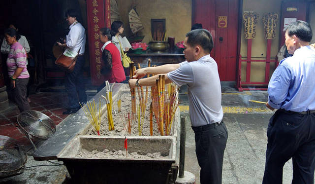 40 <strong>マカオ</strong> マカオ三大古廟の一つ、媽閣廟