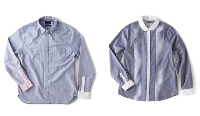 <strong>Le Bon Marche Rive Gauche｜ル・ボン・マルシェ・リヴ・ゴーシュ、日本を特集した企画展開催</strong><br />（左より）ビームス プラス シャツ　115ユーロ、レイ ビームス　シャツ　