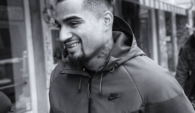 <strong>NIKE SPORTSWEAR｜ナイキ スポーツウェア</strong>　2014年秋 ナイキ テックパック、テックフリースコレクション　ケヴィン＝プリンス・ボアテング（フットボール）