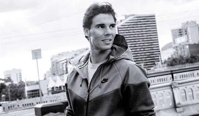 <strong>NIKE SPORTSWEAR｜ナイキ スポーツウェア</strong>　2014年秋 ナイキ テックパック、テックフリースコレクション　ラファエル・ナダル（テニス）