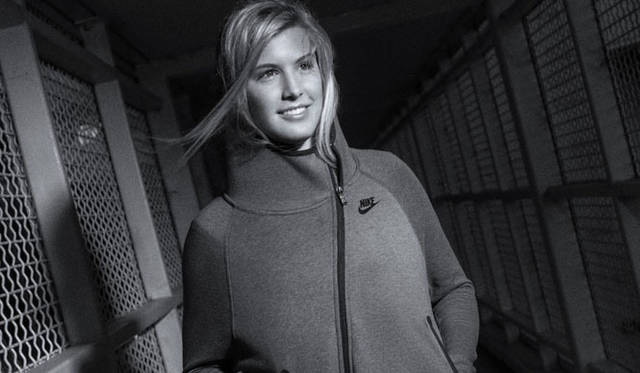 <strong>NIKE SPORTSWEAR｜ナイキ スポーツウェア</strong>　2014年秋 ナイキ テックパック、テックフリースコレクション　ウージニー・ブシャール（テニス）