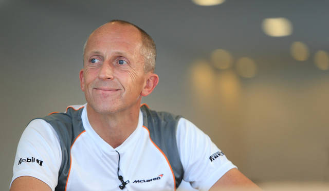 マクラーレン テストドライバーのクリス・グッドウィン氏