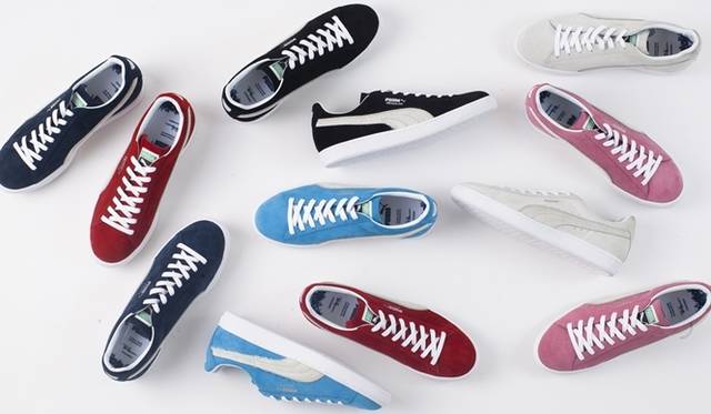 <strong>Ron Herman｜日本上陸5周年、アニバーサリーアイテムが限定登場</strong><br />PUMA SUEDE 全6色　各1万8000円（税抜）