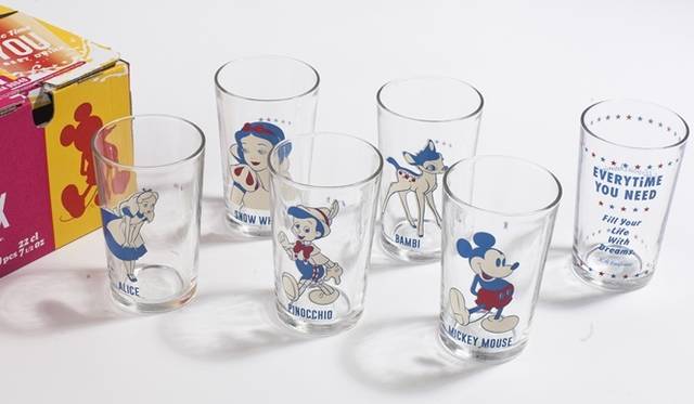 <strong>Ron Herman｜日本上陸5周年、アニバーサリーアイテムが限定登場</strong><br />DURALEX「マジックグラス」6個セット　6300円（税抜） © Disney